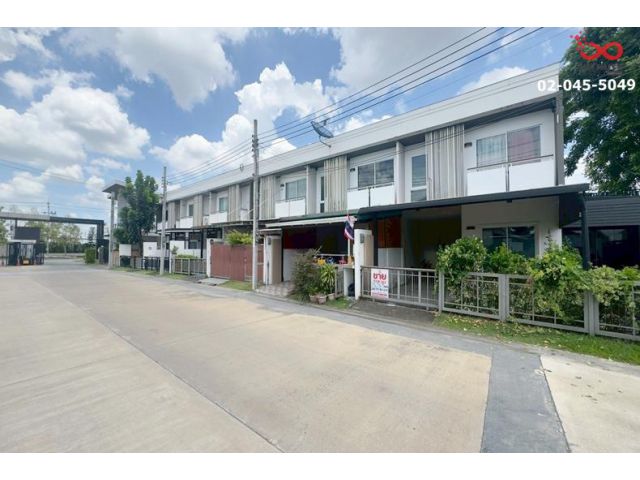ขายทาวน์โฮมหลังริม 2 ชั้น 26 ตร.วา พฤกษาทาวน์ พรีเว่ รามอินทรา 117 ใกล้รถไฟฟ้า พร้อมอยู่