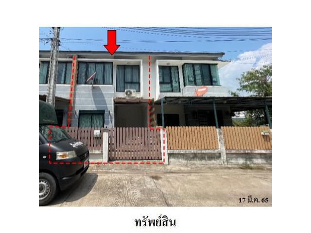 ขายทาวน์เฮ้าส์โครงการ บ้านอยู่สบาย  สุรศักดิ์ ศรีราชา ชลบุรี