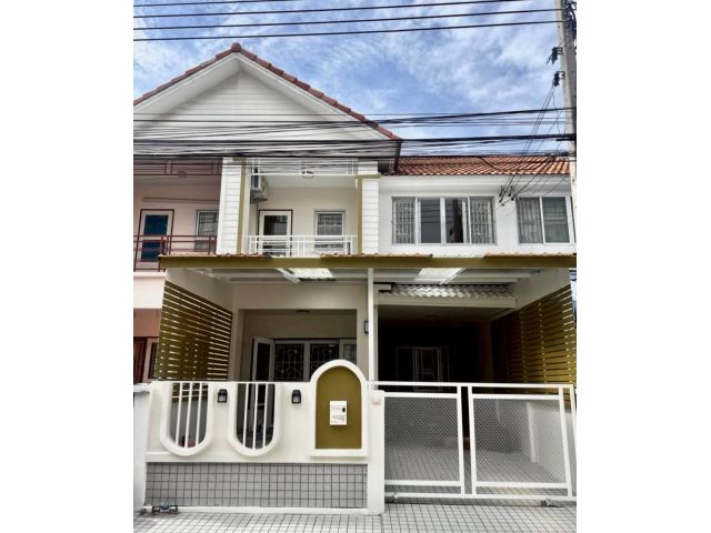 ขายด่วนบ้านรีโนเวทใหม่ หมู่บ้านพนาสนธิ์วิลล่า เทพารักษ์ บ้านสวยพร้อมอยู่ (N.1830)