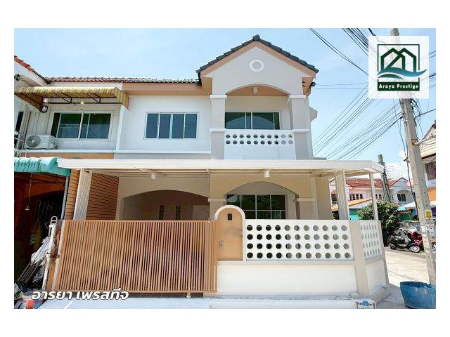 บ้านสุขสำราญ ประชาอุทิศ90 หลังมุม รีโนเวทพร้อมเข้าอยู่