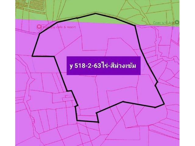 ขายที่ดินผังม่วงแท้ 518.5 ไร่ ติดนิคมกบินทร์บุรี จ.ปราจีนบุรี แปลงใหญ่ – ราคาถูก – แปลงสุดท้าย