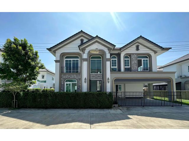 บ้านเดี่ยวให้เช่า แกรนดิโอ บางนา กม.5 (Grandio Bangna KM.5) ใกล้เมกะบางนา พร้อมเข้าอยู่