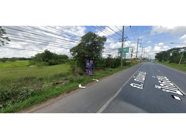 ขายที่ดินติดถนน 304 ราชสีมา-กบินทร์บุรี ตำบลเมืองปัก อำเภอปักธงชัย นครราชสีมา 40 กว่าไร่