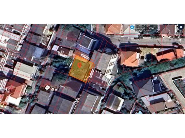 ที่ดินซอยชัยวัฒน์9(วุฒากาศ53แยก3) พร้อมปลูกสร้างบ้าน