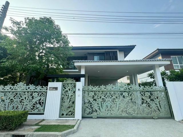 ให้เช่าบ้านสวย บ้านเดี่ยวหัวมุม หมู่บ้านมัณฑนา วงแหวน–กัลปพฤกษ์ ทำเลดีมาก ติดถนนเมน