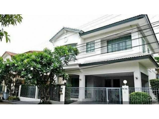 บ้านเดี่ยวให้เช่า หมู่บ้านมัณฑนาศรีนครินทร์  เฟอร์นิเจอร์ครบ