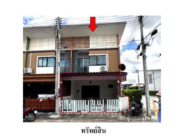 ขายทาวน์เฮ้าส์โครงการ เอสซี วิลเลจ (อีสเทิร์น-บ่อวิน) ศรีราชา ชลบ
