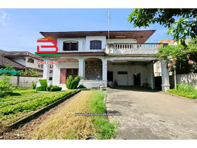 ที่ดินพร้อมสิ่งปลูกสร้าง งามวงศ์วาน 3 แยก 10, งามวงศ์วาน 9 แยก 13 เนื้อที่ 107 ตร.ว อำเภอเมืองนนทบุรี นนทบุรี