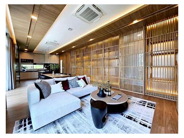 TH14 ให้เช่าบ้านเดี่ยว 3 ชั้น ตกแต่งสวย หรูหรา ราคาถูก  โครงการ วีเว่ พระราม 9 VIVE Rama 9 สังคมส่วนตัวเพียง 75 ยูนิต