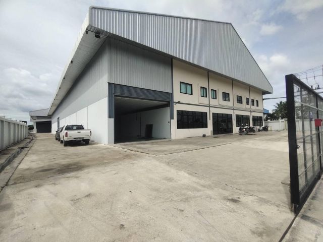 ขาย / ให้เช่า โรงงานใหม่ 4 ไร่ 4800 ตรม. ผังม่วงแท้ 100% กระทุ่มแบน สมุทรสาคร โรงงาน – โกดัง สวย หรู ไฟฟ้า 1000 KVA พร้อ
