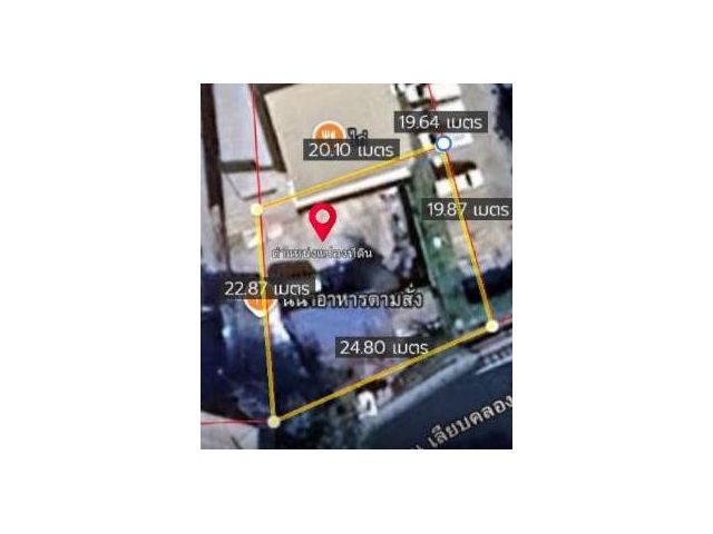 ขายที่ดินติดถนนศรีนครินทร์​ ติด​สถานี​รถไฟฟ้า​กลันตัน​ 92​ ตร.ว