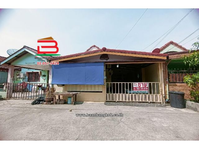 ทาวน์เฮาส์ ชุมชนนันทวัน 5 เนื้อที่ 26.8 ตร.ว แขวงโคกแฝด เขตหนองจอก กรุงเทพมหานคร