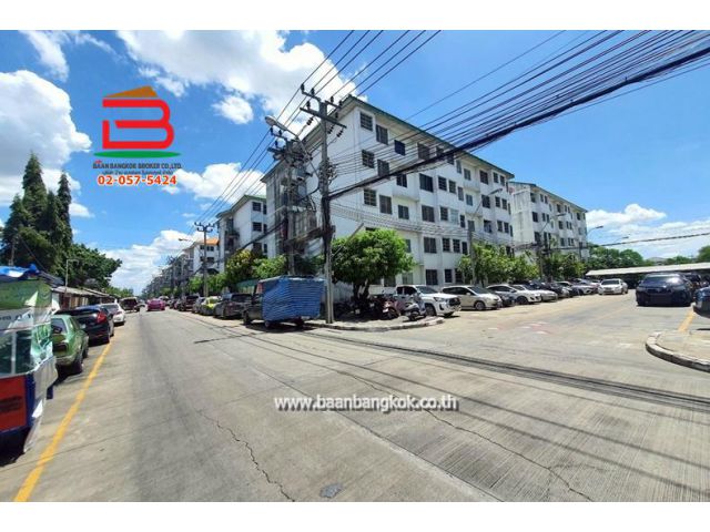 ห้องชุดคอนโด บ้านเอื้ออาทรสายไหม เนื้อที่ 33.41 ตรม. ถนนสายไหม เขตสายไหม กรุงเทพมหานคร
