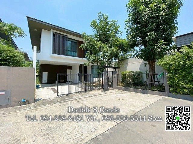#ให้เช่าบ้านเดี่ยวหมู่บ้านมัณฑนาแจ้งวัฒนะ-ราชพฤกษ์ ขนาด 61 ตร.ว  พื้นที่ใช้สอย 189 ตร.ม  3 ห้องนอน  3 ห้องน้ำ  2 ที่จอดร