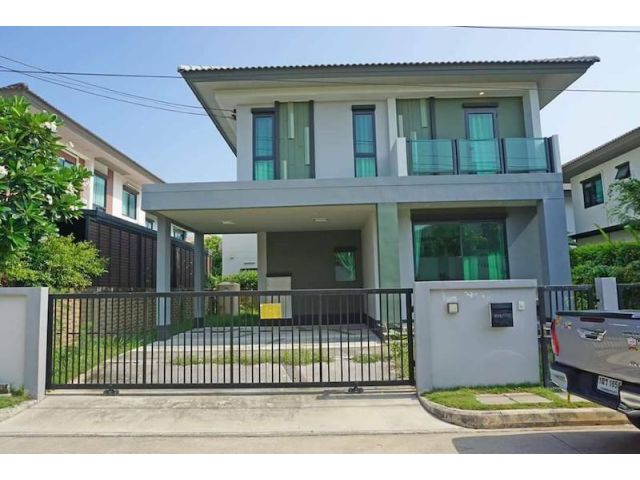 BH3707 ให้เช่าและขาย บ้านเดี่ยว 2 ชั้น โครงการบุราสิริ วงแหวน อ่อ