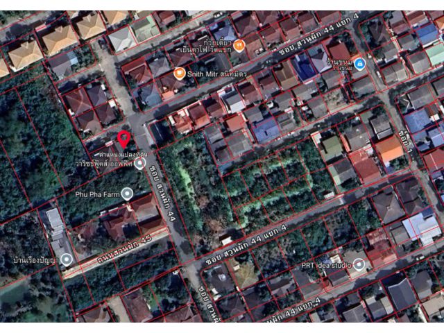 ขายที่ดิน ซอยสวนผัก 44 ตลิ่งชัน 52 ตร.ว. เหมาะสร้างบ้านและโฮมออฟฟิศ