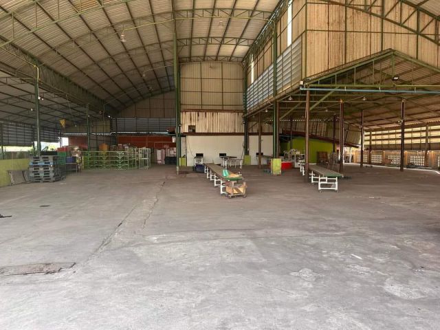 #ให้เช่าโรงงานโกดังสภาพดีมีห้องเย็นจังหวัดนครปฐม  วันดอนขนาก เนื้อที่ 3200 ตรม. (2ไร่ 1งาน)
