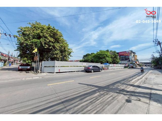 ขายที่ดิน 1 ไร่ 390 ตร.วา  ถนนกำแพงเพชร 6 ใกล้รถไฟฟ้าสายสีแดง สนามบินดอนเมือง แปลงมุม
