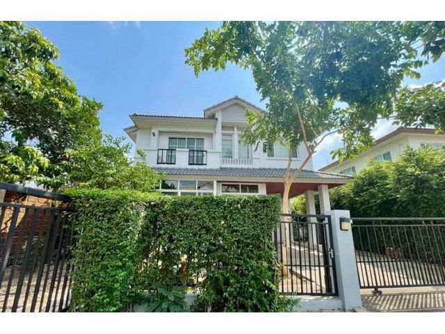 AH230 ขายบ้านเดี่ยว 66 ตร.ว. หมู่บ้านมัณฑนา พระราม 5 ปรับปรุงใหม่ ทาสี วอลเปเปอร์ และ ผ้าม่านใหม่ทั้งหลัง
