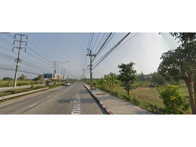 ที่ดินติดถนนใหญ่ ที่ดินติดริมถนนเชื่อมสัมพันธ์ 9 ไร่ ใกล้แยกมหานคร ถนนเชื่อมสัมพันธ์- ถนนสุวินทวงศ์