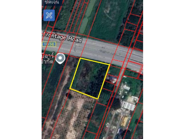 ขายที่ดิน 4ไร่ 3งาน 99ตรว. ติดถนน 1036