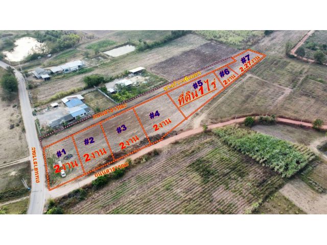 ที่ดินราชบุรีราคาถูก 227 ตร.วา5แสน/200ตร.วา4.5แสน สำหรับปลูกบ้านอยู่อาศัยเตรียมตัวหลังเกษียณ พิกัดหมู่ 9 บ้านทุ่งไล่ไก่