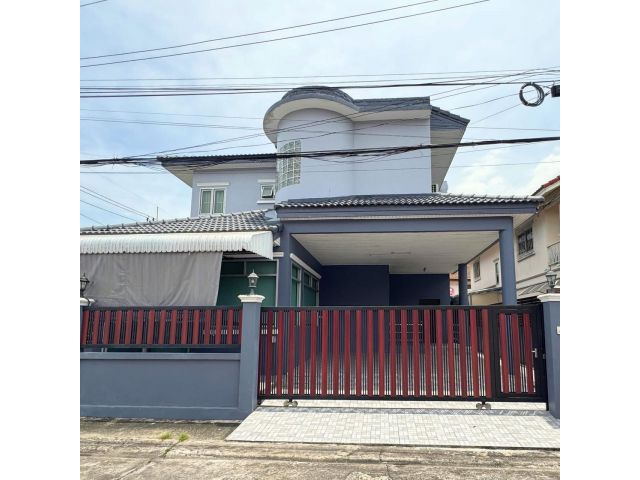 U1372 ให้เช่าบ้านเดี่ยว2ชั้น โครงการ หมู่บ้านสุทธาทร ถนนประชาร่วมใจ หลังไปรษณีย์มีนบุรี ใกล้รถไฟฟ้าสายสีชมพู และสายสีส้ม