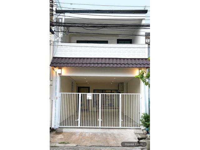P37  ให้เช่า ทาวน์เฮ้าส์ 2 ชั้น หมู่บ้านอยู่เจริญ 29 ซอยรัชดา18 ใกล้MRTสุทธิสาร