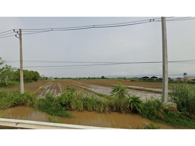 ขายที่ดินติดถนนบายพาสหน้าสนามบิน