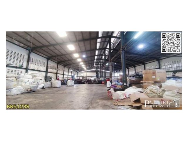 โรงงาน 9,270 ตร.ม. พร้อมที่เปล่า 7.5 ไร่ และห้องพักคนงาน 74 ห้อง