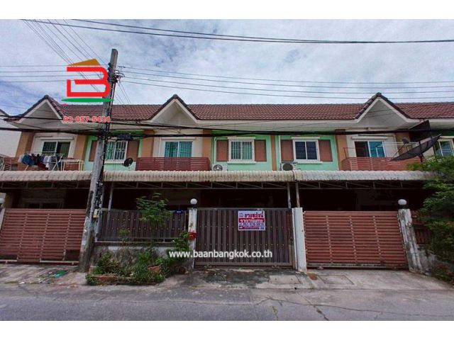 ทาวน์เฮาส์ หมู่บ้าน ปริณดาโฮม ซอยพหลโยธิน 54/1 เนื้อที่ 19.9 ตรว. สายไหม กรุงเทพมหานคร