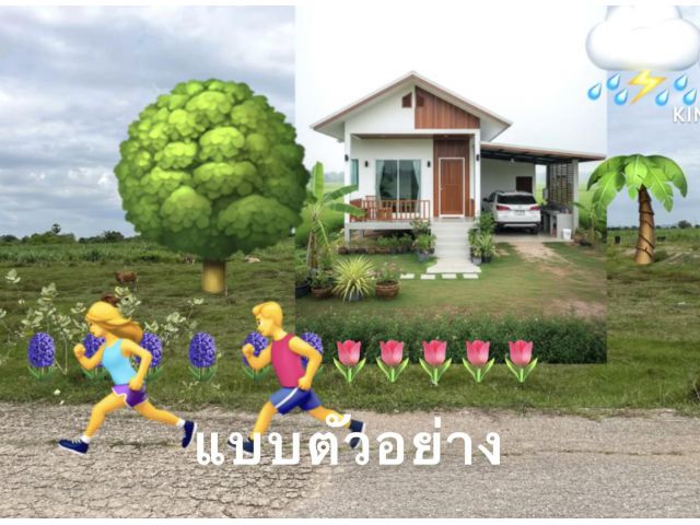 ที่ดินโฉนดครุฑแดงเหมาะที่จะไว้ปลูกบ้านมี  1  ไร่