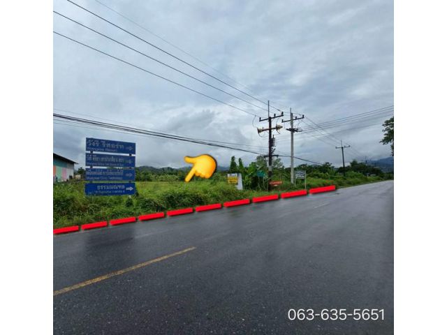 ขายที่สวยติดถนนทำเลดี วิวเขาล้อม ต.เขาพระ อ.เมืองนครนายก