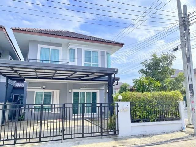 หลังริม 45 ตร.ถ.มิตรไมตรี  MRTสุวินทวงศ์ ใหญ่มาก เช่าบ้าน 2 ชั้น
