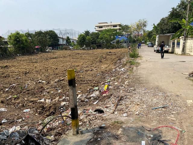 ขายที่ดิน 440 ตรว รามอินทรา42 ปากซอยติด MRT รามอินทรา กม.6