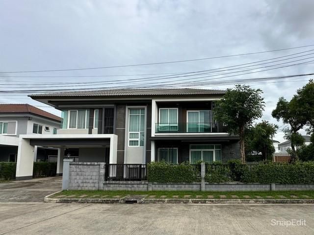 ขาย เช่า บ้านเดี่ยว หลังมุม หมู่บ้านวรารมย์ พรีเมี่ยม วัชรพล จตุโชติ ใกล้เลียบทางด่วน เดินทางสะดวก