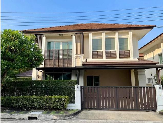 ขายถูกบ้านเดี่ยว 2 ชั้น  มบ.เดอะ เซนโทร อ่อนนุช-วงแหวน ขนาด 77.6