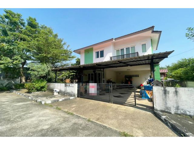 ขายบ้านเดี่ยว 2 ชั้น 81 ตร.วา บ้านกฤษณา ติวานนท์ หลังริม ใกล้ทางด่วน