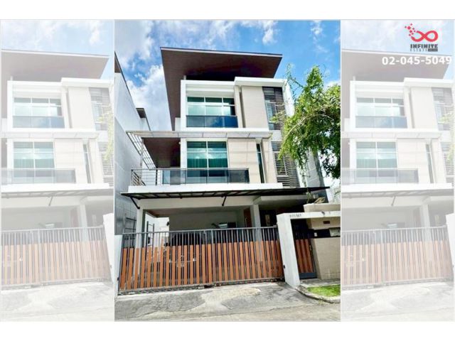ขายบ้านหรู 3 ชั้น เนอวานา บียอนด์ รามคำแหง-พระราม9  44 ตร.วา  ทำเลศักยภาพ ใกล้ทางด่วน–สนามบิน