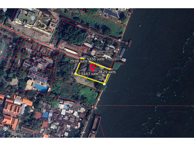 ขายบ้านเดี่ยว 411 ตร.วา ริมแม่น้ำเจ้าพระยา จรัญสนิทวงศ์ ใกล้ MRT บางยี่ขัน