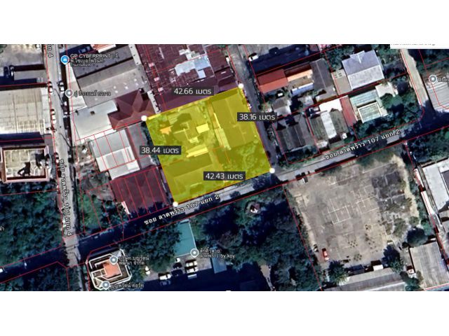 ที่ดิน 1-0-6 ไร่ ซอยลาดพร้าว 107 แยก 2