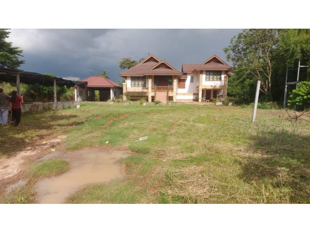 ขายที่ดินพร้อมบ้านเดี่ยว เนื้อที่รวม 4-1-95.1 ไร่ อ.เมืองหนองคาย จังหวัดหนองคาย