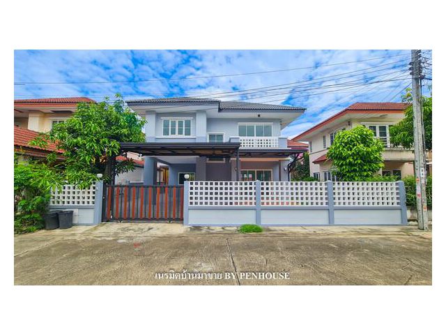 ขาย บ้านเดี่ยว 2ชั้น ใกล้ทางด่วน ย่านหทัยราษฎร์ มบ. เดอะสวีท การ์เด้น วิลล์2 ถ.หนองระแหง3 รีโนเวทใหม่ พร้อมอยู่