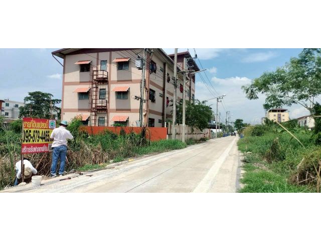 ขายที่ดินคลองเจ็ด 65 ตรว. ติดถนนสาธารณะ 2 ด้าน ซ.มตตา อ.ลำลูกกา จ.ปทุมธานี