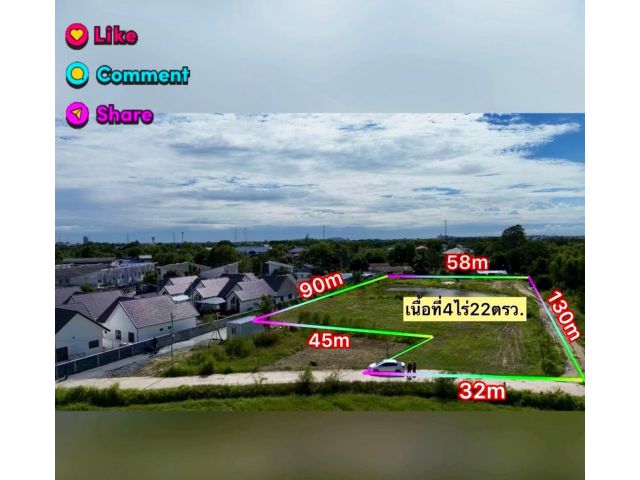 ที่ดินคีรีนครห้วยกะปิ เนื้อที่ 4ไร่22ตรว. เหมา 20ล้าน ต.ห้วยกะปิ อ.เมือง จ.ชลบุรี ที่ดินแปลงสวยถมแล้ว