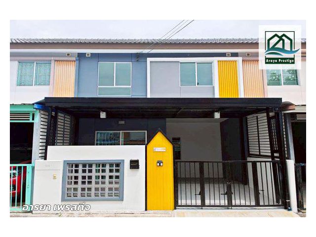 พฤกษา106/2 บางปู-ตำหรุ ตกแต่งบ้านพร้อมเข้าอยู่