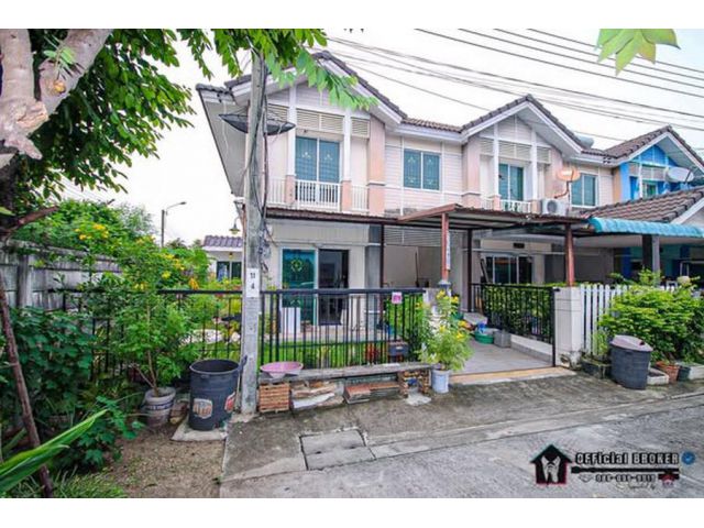 ขาย ทาวน์เฮ้าส์ 2 ชั้น หลังมุม ถูกสุดในหมู่บ้าน ม.พฤกษาวิลล์ 26/1 สรรพวุธ - สุขุมวิท 76 ใกล้ไบเทคบางนา ใกล้รถไฟฟ้าBTS ใก