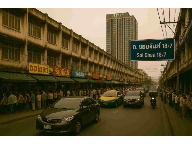 ให้เช่าพื้นที่ค้าขาย ซอยเซนหลุยส์ 3 สาทร กรุงเทพฯ