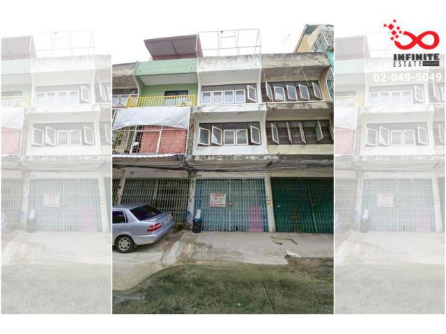 ขายอาคารพาณิชย์ 3 ชั้น ลาดพร้าว 62 ใกล้รถไฟฟ้า โชคชัย 4 วังทองหลาง