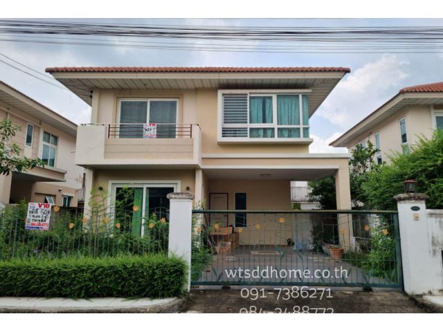 โครงการศุภาลัย การ์เด้นวิลล์  วงแหวน-ลำลูกกา  บ้านเดี่ยว 2 ชั้นเนื้อที่ 50 ตร.ว.